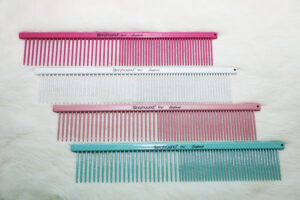 Beauty kam mellangrov/fin, glittrig pastell